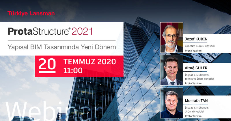 ProtaStructure 2021 Türkiye Lansmanı